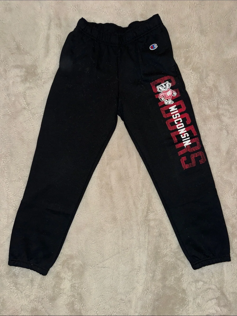 Kids Champion Wisconsin Badgers Sweatpants